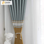 DIHIN HOME Modern Striped Cotton Linen Curtains ,Blackout Grommet Window Curtain for Living Room ,52x63-inch,1 Panel Roman Shades Curtains Window Blinds custom curtains blackout curtains curtains for living room sheer curtains curtain fabric linen curtains kitchen curtains velvet curtains pinch pleat curtains bay window curtains outdoor curtains pleated curtains floral curtains dining room curtains kitchen valances drapes for bedroom patio curtains nursery curtains grommet curtains