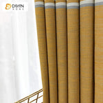 DIHIN HOME Modern Striped Cotton Linen Curtains ,Blackout Grommet Window Curtain for Living Room ,52x63-inch,1 Panel Roman Shades Curtains Window Blinds custom curtains blackout curtains curtains for living room sheer curtains curtain fabric linen curtains kitchen curtains velvet curtains pinch pleat curtains bay window curtains outdoor curtains pleated curtains floral curtains dining room curtains kitchen valances drapes for bedroom patio curtains nursery curtains grommet curtains