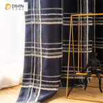 DIHIN HOME Modern Striped Curtains,Blackout Grommet Window Curtain for Living Room ,52x63-inch,1 Panel Roman Shades Curtains Window Blinds custom curtains blackout curtains curtains for living room sheer curtains curtain fabric linen curtains kitchen curtains velvet curtains pinch pleat curtains bay window curtains outdoor curtains pleated curtains floral curtains dining room curtains kitchen valances drapes for bedroom patio curtains nursery curtains grommet curtains