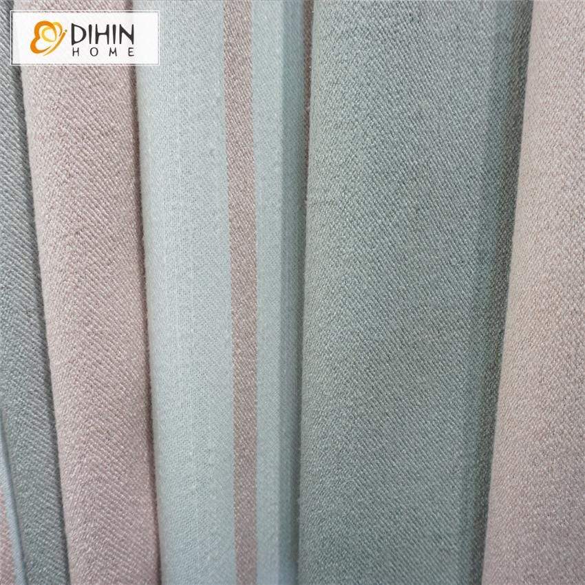 DIHIN HOME Modern Striped Curtains，Blackout Grommet Window Curtain for Living Room ,52x63-inch,1 Panel Roman Shades Curtains Window Blinds custom curtains blackout curtains curtains for living room sheer curtains curtain fabric linen curtains kitchen curtains velvet curtains pinch pleat curtains bay window curtains outdoor curtains pleated curtains floral curtains dining room curtains kitchen valances drapes for bedroom patio curtains nursery curtains grommet curtains