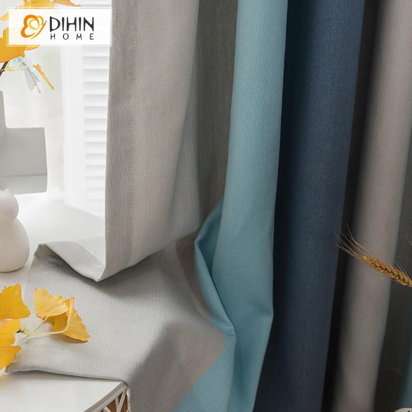 DIHIN HOME Modern Striped Curtains With Decor,Blackout Grommet Window Curtain for Living Room ,52x63-inch,1 Panel Roman Shades Curtains Window Blinds custom curtains blackout curtains curtains for living room sheer curtains curtain fabric linen curtains kitchen curtains velvet curtains pinch pleat curtains bay window curtains outdoor curtains pleated curtains floral curtains dining room curtains kitchen valances drapes for bedroom patio curtains nursery curtains grommet curtains
