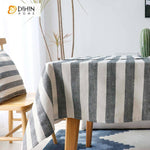 DIHIN HOME Modern Striped Printed Tablecloth For Rectangle Tables,Custom Washed Linen Tablecloth,Handmade Rectangle Table Cover Roman Shades Curtains Window Blinds custom curtains blackout curtains curtains for living room sheer curtains curtain fabric linen curtains kitchen curtains velvet curtains pinch pleat curtains bay window curtains outdoor curtains pleated curtains floral curtains dining room curtains kitchen valances drapes for bedroom patio curtains nursery curtains grommet curtains