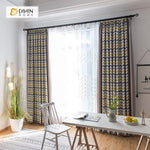 DIHIN HOME Modern Striped Spliced Curtains，Blackout Grommet Window Curtain for Living Room ,52x63-inch,1 Panel Roman Shades Curtains Window Blinds custom curtains blackout curtains curtains for living room sheer curtains curtain fabric linen curtains kitchen curtains velvet curtains pinch pleat curtains bay window curtains outdoor curtains pleated curtains floral curtains dining room curtains kitchen valances drapes for bedroom patio curtains nursery curtains grommet curtains