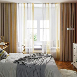 DIHIN HOME Modern Stripes Curtains，Blackout Grommet Window Curtain for Living Room ,52x63-inch,1 Paneloom,1 Panel Roman Shades Curtains Window Blinds custom curtains blackout curtains curtains for living room sheer curtains curtain fabric linen curtains kitchen curtains velvet curtains pinch pleat curtains bay window curtains outdoor curtains pleated curtains floral curtains dining room curtains kitchen valances drapes for bedroom patio curtains nursery curtains grommet curtains