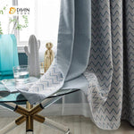 DIHIN HOME Modern Stripes Printed Spliced Curtains，Blackout Grommet Window Curtain for Living Room ,52x63-inch,1 Panel Roman Shades Curtains Window Blinds custom curtains blackout curtains curtains for living room sheer curtains curtain fabric linen curtains kitchen curtains velvet curtains pinch pleat curtains bay window curtains outdoor curtains pleated curtains floral curtains dining room curtains kitchen valances drapes for bedroom patio curtains nursery curtains grommet curtains