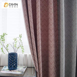 DIHIN HOME Modern Stripes Spliced Curtains，Blackout Grommet Window Curtain for Living Room ,52x63-inch,1 Panel Roman Shades Curtains Window Blinds custom curtains blackout curtains curtains for living room sheer curtains curtain fabric linen curtains kitchen curtains velvet curtains pinch pleat curtains bay window curtains outdoor curtains pleated curtains floral curtains dining room curtains kitchen valances drapes for bedroom patio curtains nursery curtains grommet curtains