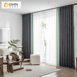 DIHIN HOME Modern Thicken Stitching Curtains,Blackout Grommet Window Curtain for Living Room ,52x63-inch,1 Panel Roman Shades Curtains Window Blinds custom curtains blackout curtains curtains for living room sheer curtains curtain fabric linen curtains kitchen curtains velvet curtains pinch pleat curtains bay window curtains outdoor curtains pleated curtains floral curtains dining room curtains kitchen valances drapes for bedroom patio curtains nursery curtains grommet curtains