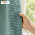 DIHIN HOME Modern Thickening Solid Blue Jacquard,Blackout Grommet Window Curtain for Living Room ,52x63-inch,1 Panel Roman Shades Curtains Window Blinds custom curtains blackout curtains curtains for living room sheer curtains curtain fabric linen curtains kitchen curtains velvet curtains pinch pleat curtains bay window curtains outdoor curtains pleated curtains floral curtains dining room curtains kitchen valances drapes for bedroom patio curtains nursery curtains grommet curtains