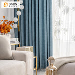 DIHIN HOME Modern Thickness Blue Color Geometric,Blackout Grommet Window Curtain for Living Room ,52x63-inch,1 Panel Roman Shades Curtains Window Blinds custom curtains blackout curtains curtains for living room sheer curtains curtain fabric linen curtains kitchen curtains velvet curtains pinch pleat curtains bay window curtains outdoor curtains pleated curtains floral curtains dining room curtains kitchen valances drapes for bedroom patio curtains nursery curtains grommet curtains