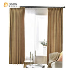 DIHIN HOME Modern Thickness Cotton Linen Window Curtains ,Blackout Grommet Window Curtain for Living Room ,52x63-inch,1 Panel Roman Shades Curtains Window Blinds custom curtains blackout curtains curtains for living room sheer curtains curtain fabric linen curtains kitchen curtains velvet curtains pinch pleat curtains bay window curtains outdoor curtains pleated curtains floral curtains dining room curtains kitchen valances drapes for bedroom patio curtains nursery curtains grommet curtains