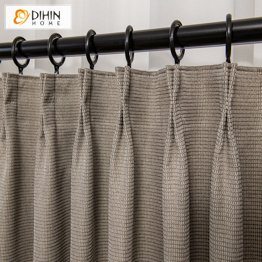 DIHIN HOME Modern Thickness Fabric,Blackout Curtains Grommet Window Curtain for Living Room,52x63-inch,1 Panel Roman Shades Curtains Window Blinds custom curtains blackout curtains curtains for living room sheer curtains curtain fabric linen curtains kitchen curtains velvet curtains pinch pleat curtains bay window curtains outdoor curtains pleated curtains floral curtains dining room curtains kitchen valances drapes for bedroom patio curtains nursery curtains grommet curtains