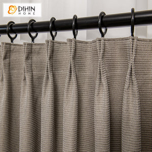 DIHIN HOME Modern Thickness Fabric,Blackout Curtains Grommet Window Curtain for Living Room,52x63-inch,1 Panel Roman Shades Curtains Window Blinds custom curtains blackout curtains curtains for living room sheer curtains curtain fabric linen curtains kitchen curtains velvet curtains pinch pleat curtains bay window curtains outdoor curtains pleated curtains floral curtains dining room curtains kitchen valances drapes for bedroom patio curtains nursery curtains grommet curtains