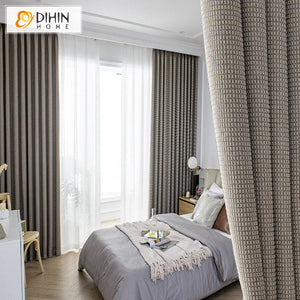 DIHIN HOME Modern Thickness Fabric,Blackout Curtains Grommet Window Curtain for Living Room,52x63-inch,1 Panel Roman Shades Curtains Window Blinds custom curtains blackout curtains curtains for living room sheer curtains curtain fabric linen curtains kitchen curtains velvet curtains pinch pleat curtains bay window curtains outdoor curtains pleated curtains floral curtains dining room curtains kitchen valances drapes for bedroom patio curtains nursery curtains grommet curtains