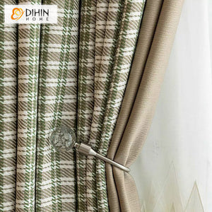DIHIN HOME Modern Thickness Jacquard,Blackout Grommet Window Curtain for Living Room ,52x63-inch,1 Panel Roman Shades Curtains Window Blinds custom curtains blackout curtains curtains for living room sheer curtains curtain fabric linen curtains kitchen curtains velvet curtains pinch pleat curtains bay window curtains outdoor curtains pleated curtains floral curtains dining room curtains kitchen valances drapes for bedroom patio curtains nursery curtains grommet curtains