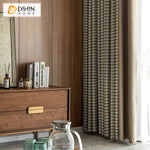 DIHIN HOME Modern Thickness Jacquard,Blackout Grommet Window Curtain for Living Room ,52x63-inch,1 Panel Roman Shades Curtains Window Blinds custom curtains blackout curtains curtains for living room sheer curtains curtain fabric linen curtains kitchen curtains velvet curtains pinch pleat curtains bay window curtains outdoor curtains pleated curtains floral curtains dining room curtains kitchen valances drapes for bedroom patio curtains nursery curtains grommet curtains