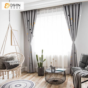 DIHIN HOME Modern Triangle Geometric,Blackout Grommet Window Curtain for Living Room ,52x63-inch,1 Panel Roman Shades Curtains Window Blinds custom curtains blackout curtains curtains for living room sheer curtains curtain fabric linen curtains kitchen curtains velvet curtains pinch pleat curtains bay window curtains outdoor curtains pleated curtains floral curtains dining room curtains kitchen valances drapes for bedroom patio curtains nursery curtains grommet curtains