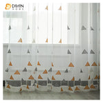 DIHIN HOME Modern Triangle Window Screening ,Sheer Curtain, Grommet Window Curtain for Living Room ,52x63-inch,1 Panel Roman Shades Curtains Window Blinds custom curtains blackout curtains curtains for living room sheer curtains curtain fabric linen curtains kitchen curtains velvet curtains pinch pleat curtains bay window curtains outdoor curtains pleated curtains floral curtains dining room curtains kitchen valances drapes for bedroom patio curtains nursery curtains grommet curtains