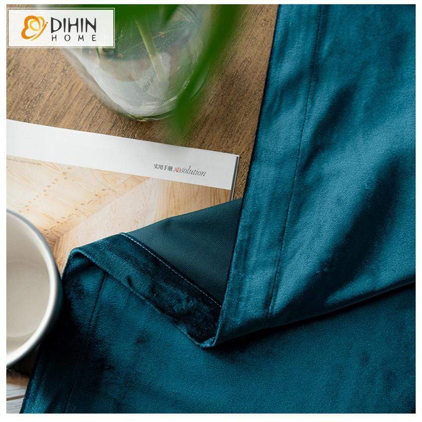 DIHIN HOME Modern Velvet Curtains,Blackout Grommet Window Curtain for Living Room ,52x63-inch,1 Panel Roman Shades Curtains Window Blinds custom curtains blackout curtains curtains for living room sheer curtains curtain fabric linen curtains kitchen curtains velvet curtains pinch pleat curtains bay window curtains outdoor curtains pleated curtains floral curtains dining room curtains kitchen valances drapes for bedroom patio curtains nursery curtains grommet curtains