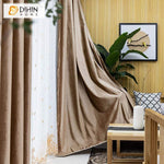 DIHIN HOME Modern Velvet Fabric Curtains ,Blackout Grommet Window Curtain for Living Room ,52x63-inch,1 Panel Roman Shades Curtains Window Blinds custom curtains blackout curtains curtains for living room sheer curtains curtain fabric linen curtains kitchen curtains velvet curtains pinch pleat curtains bay window curtains outdoor curtains pleated curtains floral curtains dining room curtains kitchen valances drapes for bedroom patio curtains nursery curtains grommet curtains