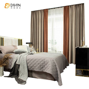 DIHIN HOME Modern Vintage Embossed Curtains,Blackout Curtains Grommet Window Curtain for Living Room ,52x63-inch,1 Panel Roman Shades Curtains Window Blinds custom curtains blackout curtains curtains for living room sheer curtains curtain fabric linen curtains kitchen curtains velvet curtains pinch pleat curtains bay window curtains outdoor curtains pleated curtains floral curtains dining room curtains kitchen valances drapes for bedroom patio curtains nursery curtains grommet curtains