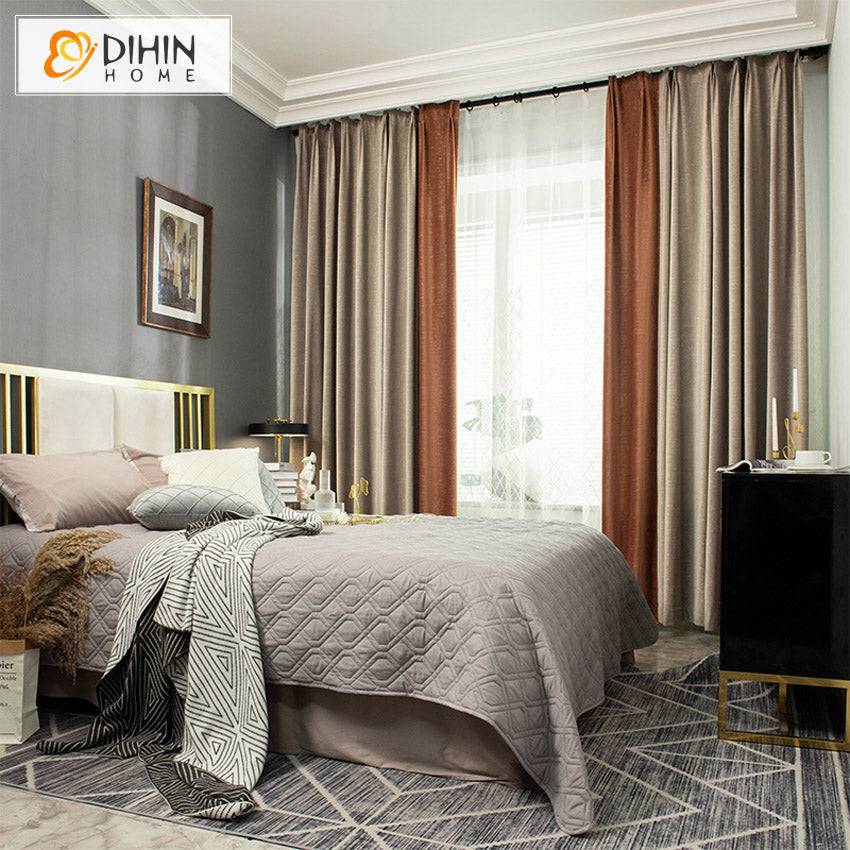 DIHIN HOME Modern Vintage Embossed Curtains,Blackout Curtains Grommet Window Curtain for Living Room ,52x63-inch,1 Panel Roman Shades Curtains Window Blinds custom curtains blackout curtains curtains for living room sheer curtains curtain fabric linen curtains kitchen curtains velvet curtains pinch pleat curtains bay window curtains outdoor curtains pleated curtains floral curtains dining room curtains kitchen valances drapes for bedroom patio curtains nursery curtains grommet curtains