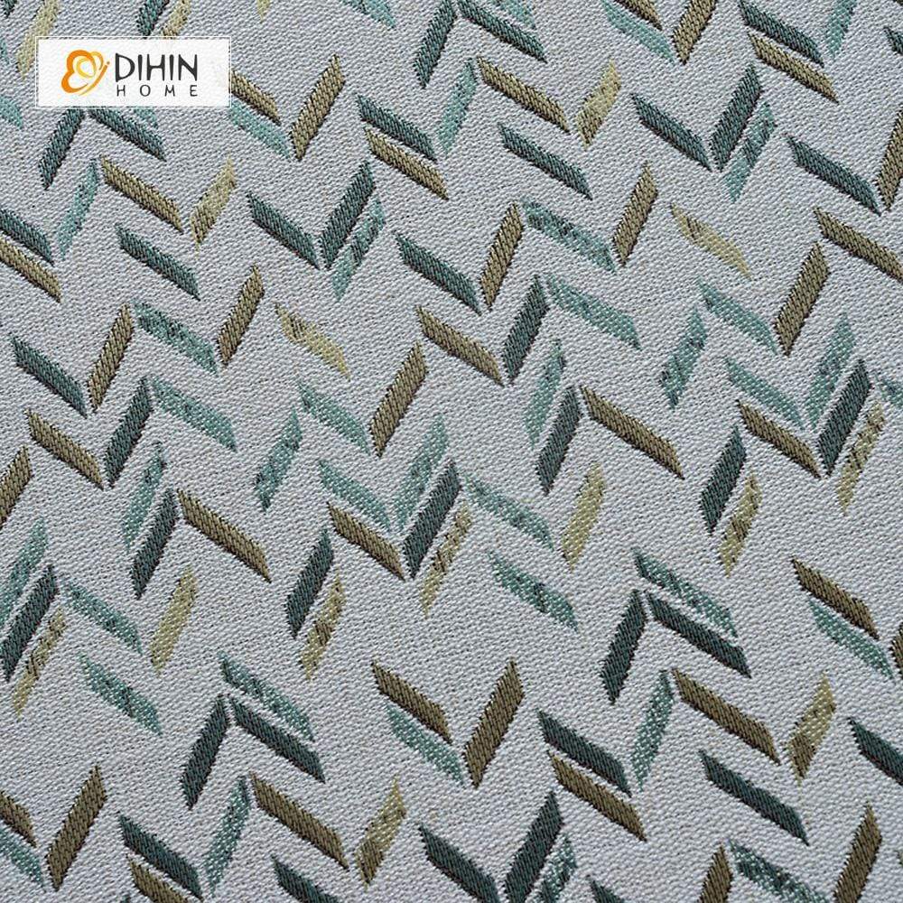 DIHIN HOME Modern Wave Shaped Spliced Curtains，Blackout Grommet Window Curtain for Living Room ,52x63-inch,1 Panel Roman Shades Curtains Window Blinds custom curtains blackout curtains curtains for living room sheer curtains curtain fabric linen curtains kitchen curtains velvet curtains pinch pleat curtains bay window curtains outdoor curtains pleated curtains floral curtains dining room curtains kitchen valances drapes for bedroom patio curtains nursery curtains grommet curtains