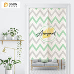 DIHIN HOME Modern Waves Printed Japanese Noren Doorway Curtain Tapestry,Cotton Linen,Door Way Curtain Door Hanging Tapestry,33.5''Wx59''L,1 Panel Roman Shades Window Curtains Curtains Window Blinds Curtains Drapes linen drapery curtains and drapes windows drapes custom curtains blackout curtains curtains for living room window shades sheer curtains curtain fabric window treatments custom drapery