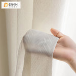 DIHIN HOME Modern Waves Sheer Curtains,Cotton Linen,Grommet Window Curtain for Living Room ,52x63-inch,1 Panel Roman Shades Curtains Window Blinds custom curtains blackout curtains curtains for living room sheer curtains curtain fabric linen curtains kitchen curtains velvet curtains pinch pleat curtains bay window curtains outdoor curtains pleated curtains floral curtains dining room curtains kitchen valances drapes for bedroom patio curtains nursery curtains grommet curtains