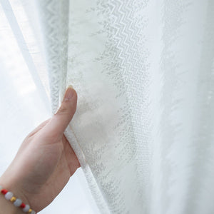 DIHIN HOME Modern Waves Striped,Sheer Curtain, Grommet Window Curtain for Living Room ,52x63-inch,1 Panel Roman Shades Curtains Window Blinds custom curtains blackout curtains curtains for living room sheer curtains curtain fabric linen curtains kitchen curtains velvet curtains pinch pleat curtains bay window curtains outdoor curtains pleated curtains floral curtains dining room curtains kitchen valances drapes for bedroom patio curtains nursery curtains grommet curtains