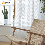 DIHIN HOME Modern White Abstract Geometric Sheer Curtain With Lace Balls,Grommet Window Curtain for Living Room ,52x63-inch,1 Panel Roman Shades Curtains Window Blinds custom curtains blackout curtains curtains for living room sheer curtains curtain fabric linen curtains kitchen curtains velvet curtains pinch pleat curtains bay window curtains outdoor curtains pleated curtains floral curtains dining room curtains kitchen valances drapes for bedroom patio curtains nursery curtains grommet curtains