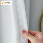 DIHIN HOME Modern White Color Customized Curtains,Blackout Grommet Window Curtain for Living Room ,52x63-inch,1 Panel Roman Shades Curtains Window Blinds custom curtains blackout curtains curtains for living room sheer curtains curtain fabric linen curtains kitchen curtains velvet curtains pinch pleat curtains bay window curtains outdoor curtains pleated curtains floral curtains dining room curtains kitchen valances drapes for bedroom patio curtains nursery curtains grommet curtains