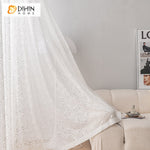 DIHIN HOME Modern White Color Sheer Curtain, Grommet Window Curtain for Living Room ,52x63-inch,1 Panel Roman Shades Curtains Window Blinds custom curtains blackout curtains curtains for living room sheer curtains curtain fabric linen curtains kitchen curtains velvet curtains pinch pleat curtains bay window curtains outdoor curtains pleated curtains floral curtains dining room curtains kitchen valances drapes for bedroom patio curtains nursery curtains grommet curtains
