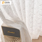 DIHIN HOME Modern White Color Sheer Curtain, Grommet Window Curtain for Living Room ,52x63-inch,1 Panel Roman Shades Curtains Window Blinds custom curtains blackout curtains curtains for living room sheer curtains curtain fabric linen curtains kitchen curtains velvet curtains pinch pleat curtains bay window curtains outdoor curtains pleated curtains floral curtains dining room curtains kitchen valances drapes for bedroom patio curtains nursery curtains grommet curtains