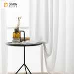 DIHIN HOME Modern White Color Sheer Curtains,Blackout Grommet Window Curtain for Living Room ,52x63-inch,1 Panel Roman Shades Curtains Window Blinds custom curtains blackout curtains curtains for living room sheer curtains curtain fabric linen curtains kitchen curtains velvet curtains pinch pleat curtains bay window curtains outdoor curtains pleated curtains floral curtains dining room curtains kitchen valances drapes for bedroom patio curtains nursery curtains grommet curtains