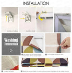 DIHIN HOME Modern White Color With Black Band Roman Shades ,Easy Install Washable Curtains ,Customized Window Curtain Drape, 24"W X 64"H Roman Shades Curtains Window Blinds custom curtains blackout curtains curtains for living room sheer curtains curtain fabric linen curtains kitchen curtains velvet curtains pinch pleat curtains bay window curtains outdoor curtains pleated curtains floral curtains dining room curtains kitchen valances drapes for bedroom patio curtains nursery curtains grommet curtains