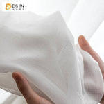 DIHIN HOME Modern White Day Curtain ,Sheer Curtain, Grommet Window Curtain for Living Room ,52x63-inch,1 Panel Roman Shades Curtains Window Blinds custom curtains blackout curtains curtains for living room sheer curtains curtain fabric linen curtains kitchen curtains velvet curtains pinch pleat curtains bay window curtains outdoor curtains pleated curtains floral curtains dining room curtains kitchen valances drapes for bedroom patio curtains nursery curtains grommet curtains