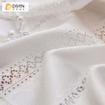 DIHIN HOME Modern White Embroidered,Sheer Curtain,Blackout Grommet Window Curtain for Living Room ,52x63-inch,1 Panel Roman Shades Curtains Window Blinds custom curtains blackout curtains curtains for living room sheer curtains curtain fabric linen curtains kitchen curtains velvet curtains pinch pleat curtains bay window curtains outdoor curtains pleated curtains floral curtains dining room curtains kitchen valances drapes for bedroom patio curtains nursery curtains grommet curtains