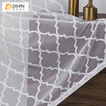 DIHIN HOME Modern White Geometric Sheer Curtain, Grommet Window Curtain for Living Room ,52x63-inch,1 Panel Roman Shades Curtains Window Blinds custom curtains blackout curtains curtains for living room sheer curtains curtain fabric linen curtains kitchen curtains velvet curtains pinch pleat curtains bay window curtains outdoor curtains pleated curtains floral curtains dining room curtains kitchen valances drapes for bedroom patio curtains nursery curtains grommet curtains