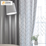 DIHIN HOME Modern White Geometric With Grey Fabric,Blackout Grommet Window Curtain for Living Room ,52x63-inch,1 Panel Roman Shades Curtains Window Blinds custom curtains blackout curtains curtains for living room sheer curtains curtain fabric linen curtains kitchen curtains velvet curtains pinch pleat curtains bay window curtains outdoor curtains pleated curtains floral curtains dining room curtains kitchen valances drapes for bedroom patio curtains nursery curtains grommet curtains