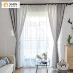 DIHIN HOME Modern White Geometric With Grey Fabric,Blackout Grommet Window Curtain for Living Room ,52x63-inch,1 Panel Roman Shades Curtains Window Blinds custom curtains blackout curtains curtains for living room sheer curtains curtain fabric linen curtains kitchen curtains velvet curtains pinch pleat curtains bay window curtains outdoor curtains pleated curtains floral curtains dining room curtains kitchen valances drapes for bedroom patio curtains nursery curtains grommet curtains