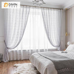 DIHIN HOME Modern White Sheer Curtain, Grommet Window Curtain for Living Room ,52x63-inch,1 Panel Roman Shades Curtains Window Blinds custom curtains blackout curtains curtains for living room sheer curtains curtain fabric linen curtains kitchen curtains velvet curtains pinch pleat curtains bay window curtains outdoor curtains pleated curtains floral curtains dining room curtains kitchen valances drapes for bedroom patio curtains nursery curtains grommet curtains