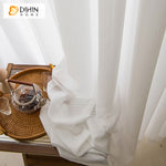 DIHIN HOME Modern White Small Geometric Pattern,Sheer Curtain,Blackout Grommet Window Curtain for Living Room ,52x63-inch,1 Panel Roman Shades Curtains Window Blinds custom curtains blackout curtains curtains for living room sheer curtains curtain fabric linen curtains kitchen curtains velvet curtains pinch pleat curtains bay window curtains outdoor curtains pleated curtains floral curtains dining room curtains kitchen valances drapes for bedroom patio curtains nursery curtains grommet curtains