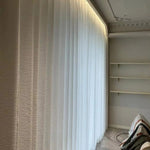 DIHIN HOME Modern White Snowflake Folds Sheer Curtains,Grommet Window Curtain for Living Room ,52x63-inch,1 Panel Roman Shades Curtains Window Blinds custom curtains blackout curtains curtains for living room sheer curtains curtain fabric linen curtains kitchen curtains velvet curtains pinch pleat curtains bay window curtains outdoor curtains pleated curtains floral curtains dining room curtains kitchen valances drapes for bedroom patio curtains nursery curtains grommet curtains