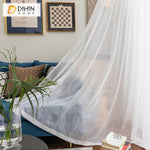 DIHIN HOME Modern White Striped,Sheer Curtain,Blackout Grommet Window Curtain for Living Room ,52x63-inch,1 Panel Roman Shades Curtains Window Blinds custom curtains blackout curtains curtains for living room sheer curtains curtain fabric linen curtains kitchen curtains velvet curtains pinch pleat curtains bay window curtains outdoor curtains pleated curtains floral curtains dining room curtains kitchen valances drapes for bedroom patio curtains nursery curtains grommet curtains