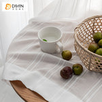 DIHIN HOME Modern White Striped Sheer Curtain,Grommet Window Curtain for Living Room ,52x63-inch,1 Panel Roman Shades Curtains Window Blinds custom curtains blackout curtains curtains for living room sheer curtains curtain fabric linen curtains kitchen curtains velvet curtains pinch pleat curtains bay window curtains outdoor curtains pleated curtains floral curtains dining room curtains kitchen valances drapes for bedroom patio curtains nursery curtains grommet curtains