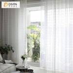 DIHIN HOME Modern White Tulle Curtain,Sheer Curtain, Grommet Window Curtain for Living Room ,52x63-inch,1 Panel Roman Shades Curtains Window Blinds custom curtains blackout curtains curtains for living room sheer curtains curtain fabric linen curtains kitchen curtains velvet curtains pinch pleat curtains bay window curtains outdoor curtains pleated curtains floral curtains dining room curtains kitchen valances drapes for bedroom patio curtains nursery curtains grommet curtains
