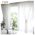 DIHIN HOME Modern White Tulle Curtain,Sheer Curtain, Grommet Window Curtain for Living Room ,52x63-inch,1 Panel Roman Shades Curtains Window Blinds custom curtains blackout curtains curtains for living room sheer curtains curtain fabric linen curtains kitchen curtains velvet curtains pinch pleat curtains bay window curtains outdoor curtains pleated curtains floral curtains dining room curtains kitchen valances drapes for bedroom patio curtains nursery curtains grommet curtains