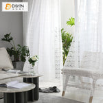 DIHIN HOME Modern White Tulle Curtain,Sheer Curtain, Grommet Window Curtain for Living Room ,52x63-inch,1 Panel Roman Shades Curtains Window Blinds custom curtains blackout curtains curtains for living room sheer curtains curtain fabric linen curtains kitchen curtains velvet curtains pinch pleat curtains bay window curtains outdoor curtains pleated curtains floral curtains dining room curtains kitchen valances drapes for bedroom patio curtains nursery curtains grommet curtains