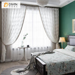 DIHIN HOME Modern White Waves Pattern Sheer Curtains,Grommet Window Curtain for Living Room ,52x63-inch,1 Panel Roman Shades Curtains Window Blinds custom curtains blackout curtains curtains for living room sheer curtains curtain fabric linen curtains kitchen curtains velvet curtains pinch pleat curtains bay window curtains outdoor curtains pleated curtains floral curtains dining room curtains kitchen valances drapes for bedroom patio curtains nursery curtains grommet curtains