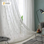 DIHIN HOME Modern White Window Screening ,Sheer Curtain, Grommet Window Curtain for Living Room ,52x63-inch,1 Panel Roman Shades Curtains Window Blinds custom curtains blackout curtains curtains for living room sheer curtains curtain fabric linen curtains kitchen curtains velvet curtains pinch pleat curtains bay window curtains outdoor curtains pleated curtains floral curtains dining room curtains kitchen valances drapes for bedroom patio curtains nursery curtains grommet curtains